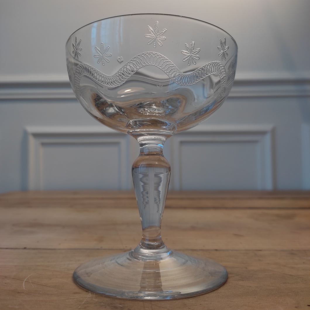 Lot de 4 coupes à champagnes