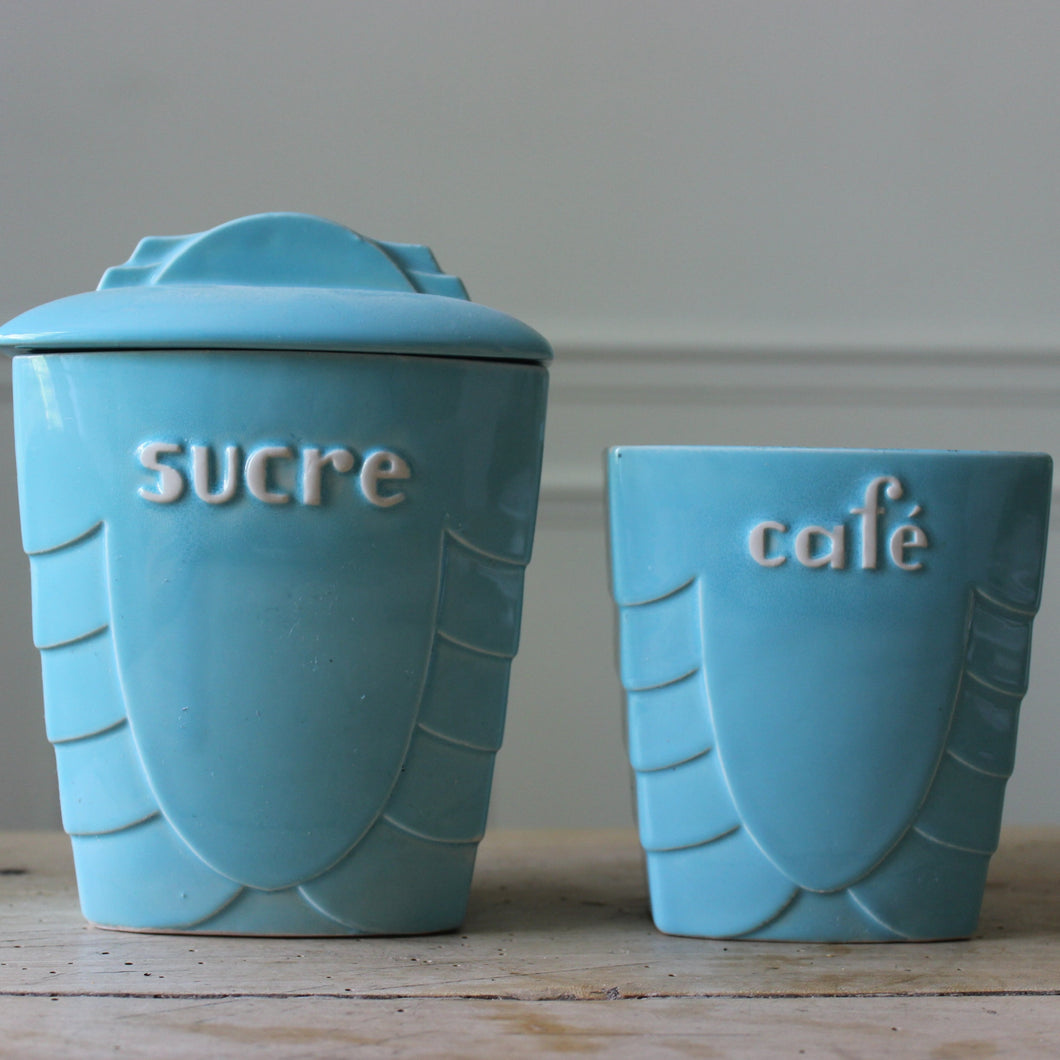 Set de 2 pots sucre & café